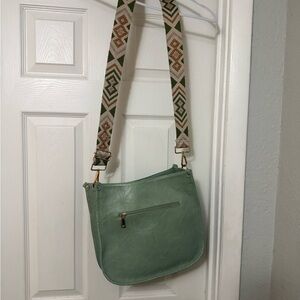 Stylish Green Crossbody Bag